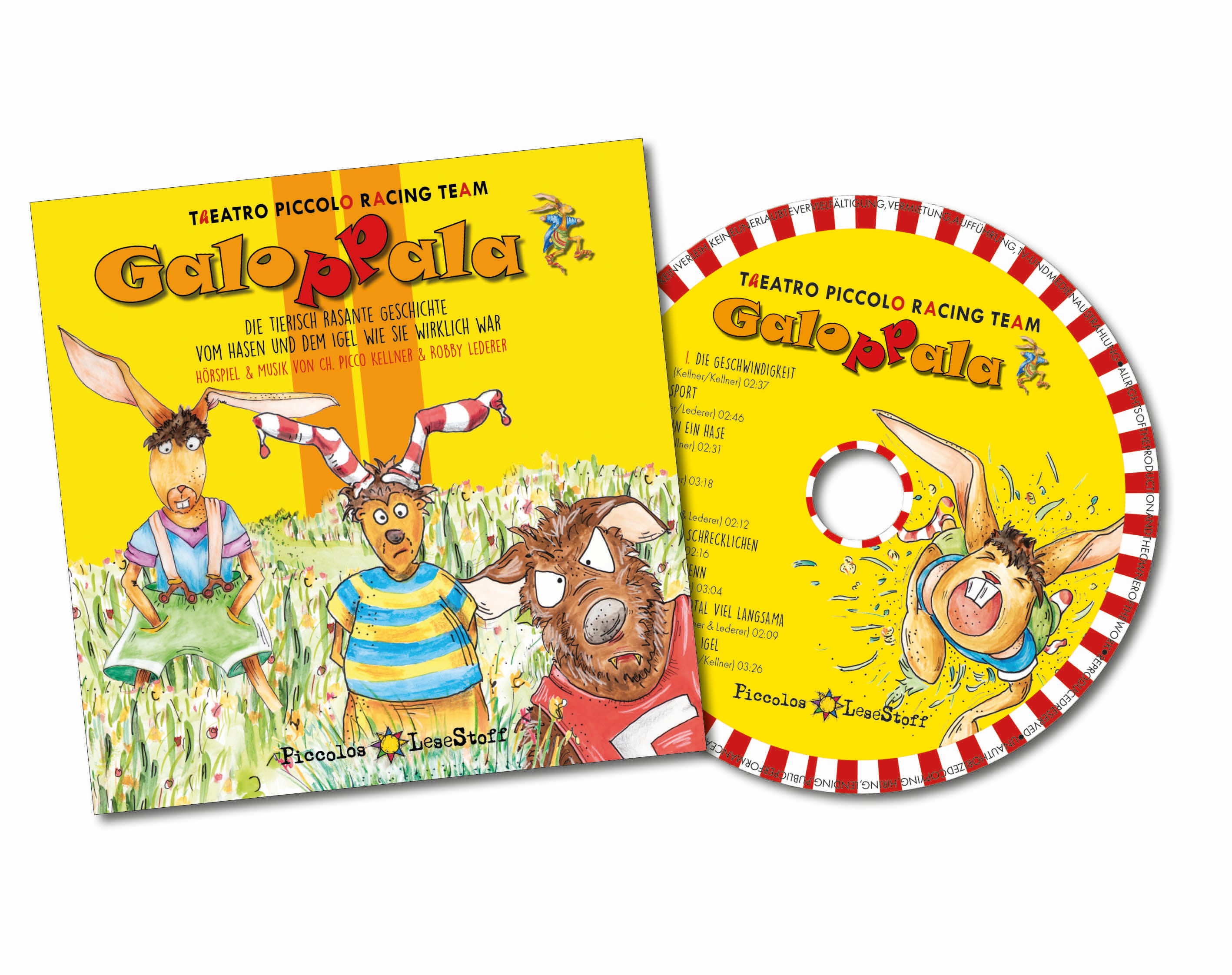 GALOPPALA – Hörspiel-CD mit vielen rasanten Liedern