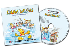 ANANAS BANANAS – Hörspiel-CD mit vielen frechen & rockigen Liedern